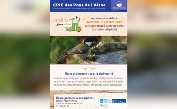 Atelier 2019 Eau - Mares et abreuvoirs pour