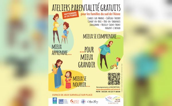 Ateliers parentalité gratuits