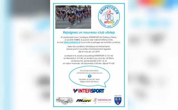 Club Cyclisme Grupetto - Nouveau club UFOLEP