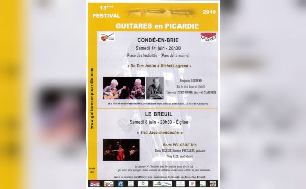 Concert 2019 du festival Guitares en