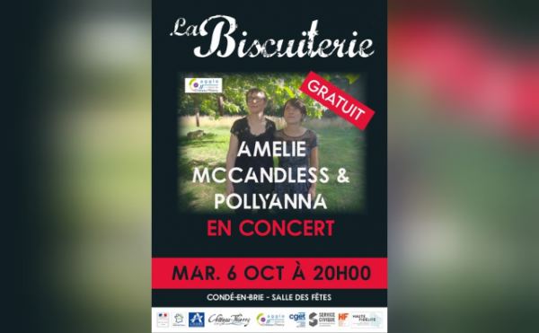 Concert 2020 Amelie McCandless et Pollyanna