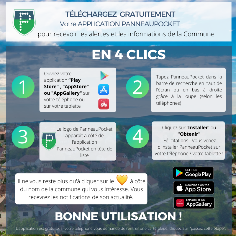 Application PanneauPocket - Informations en temps réel