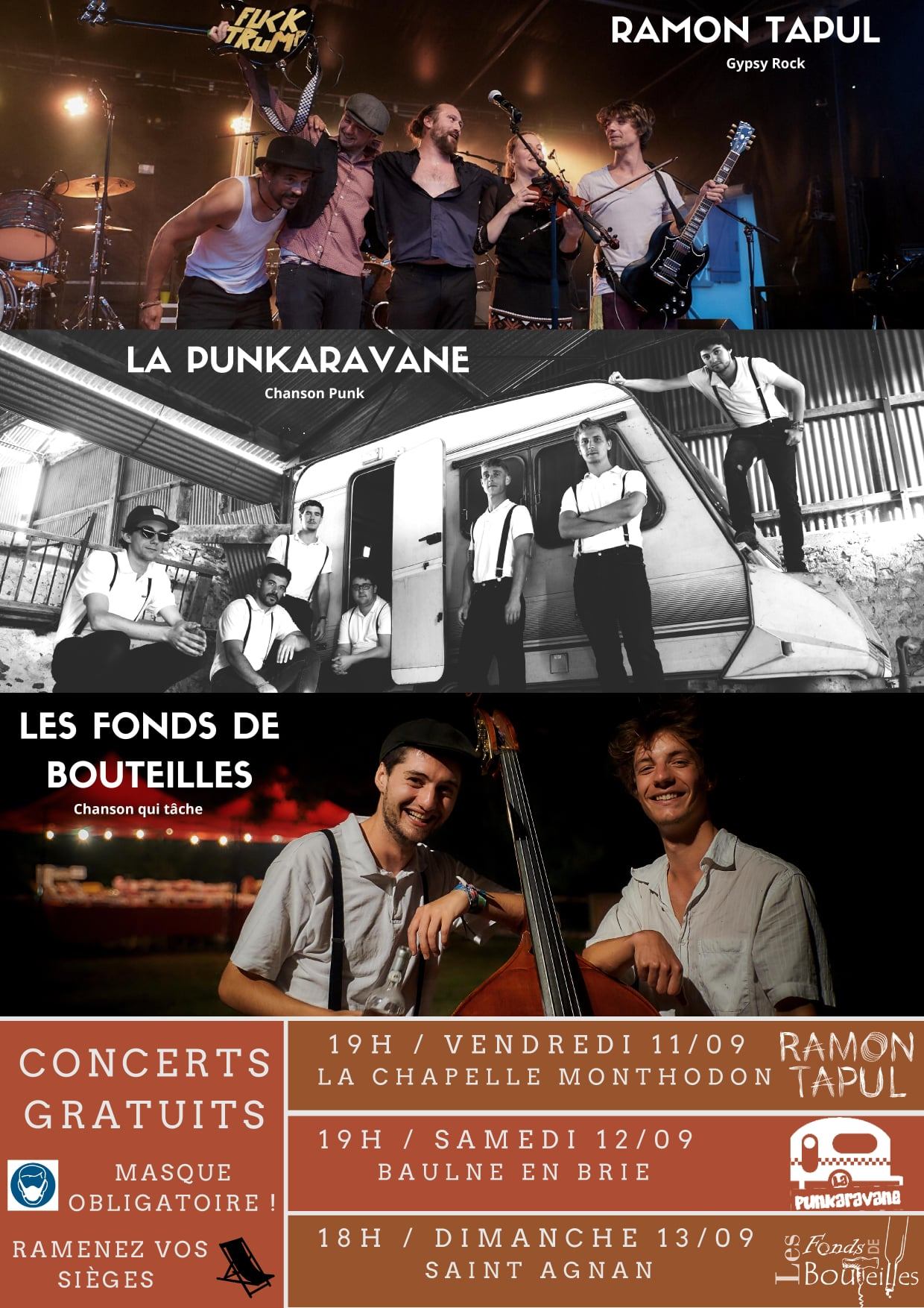 Concerts gratuits à Vallées-en-Champagne