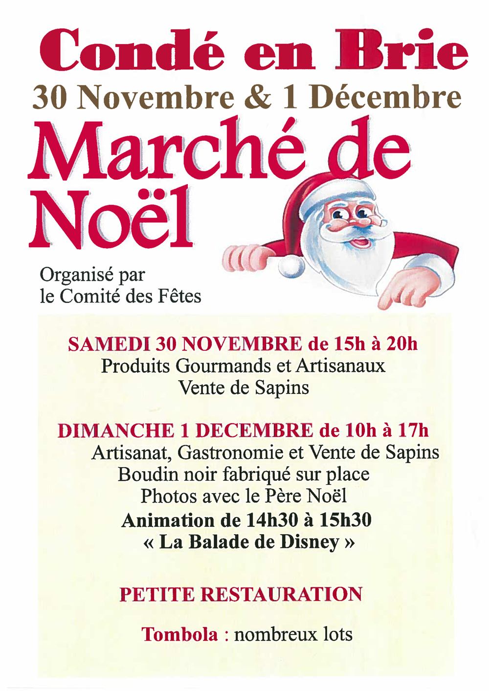 Marché de Noël 2019