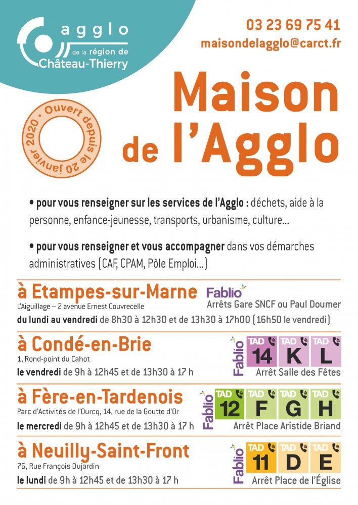 [Annulées] Permanences DGFIP à Condé-en-Brie - Maison de l'Agglo