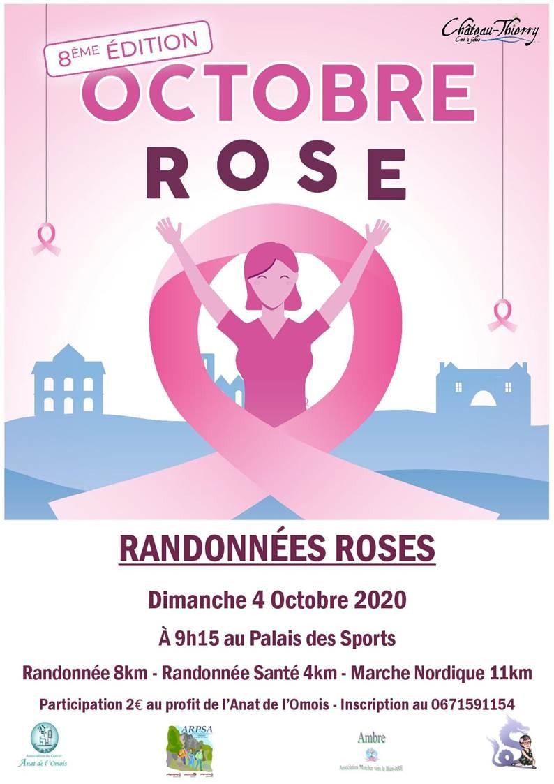 Randonnées roses - Octobre rose 8ème édition