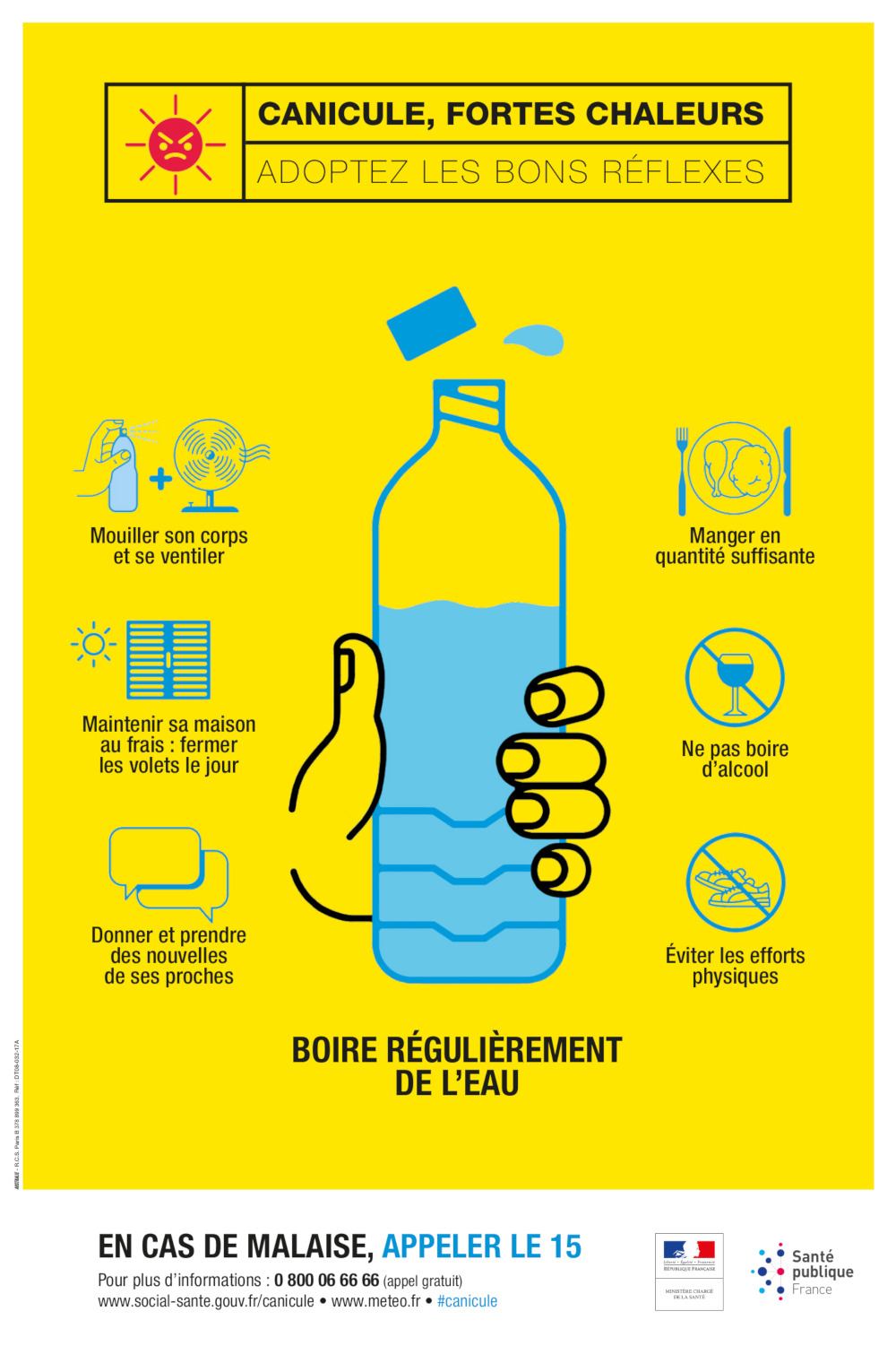 Recommandations pour les épisodes de canicule