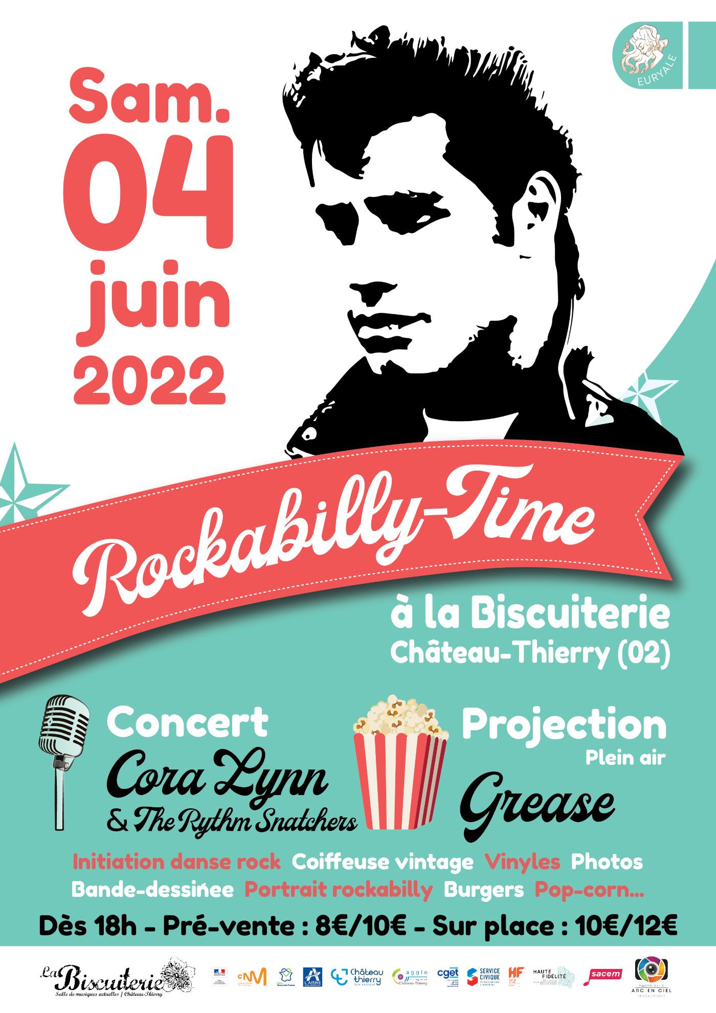 Rockabilly Time - La Biscuiterie Château-Thierry