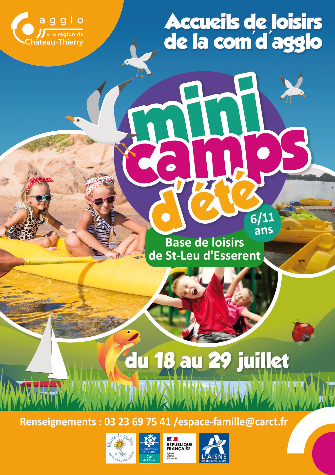 Camps enfant carct été 2022