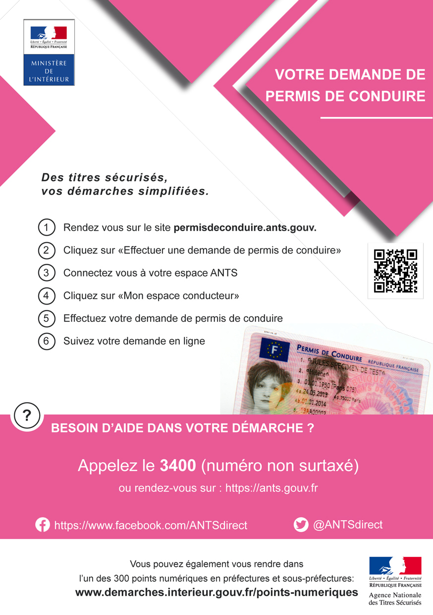 Permis de Conduire ANTS